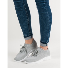 Chaussures de sport textiles gris 1 Chaussures de sport textiles gris 1