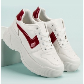 Kylie Baskets sur la plate-forme blanche 2