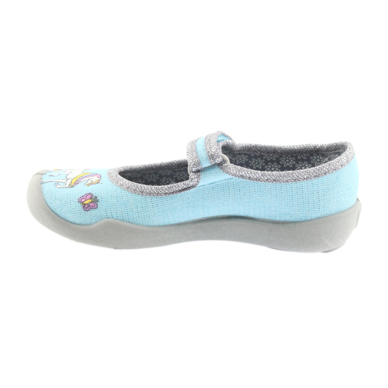 Chaussures enfant Befado 114X331 konik bleu gris 2