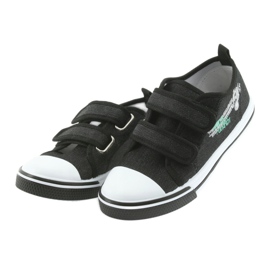 Baskets noires Motocross Atletico 1809 Velcro 3