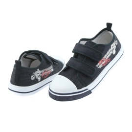 Baskets Velcro Motocross Atletico 1809 bleu marine 4 Baskets Velcro Motocross Atletico 1809 bleu marine 4