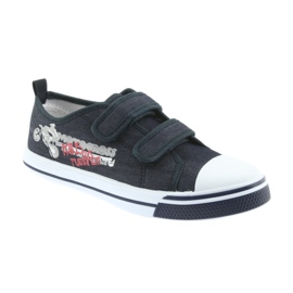 Baskets Velcro Motocross Atletico 1809 bleu marine 1 Baskets Velcro Motocross Atletico 1809 bleu marine 1