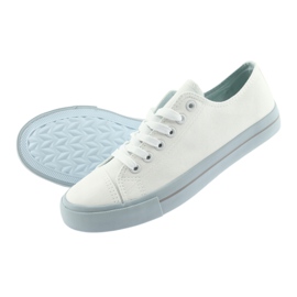 Baskets Atletico 18916 blanches / bleues 4