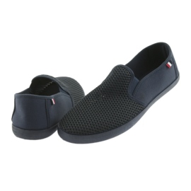 Baskets à enfiler ATLETICO bleu marine 4