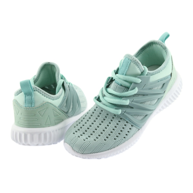 Bartek, semelle intérieure en cuir 55114 Chaussures de sport menthe vert 4