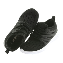 Semelle intérieure en cuir Bartek 58114 Chaussures de sport noires blanche le noir 4 Semelle intérieure en cuir Bartek 58114 Chaussures de sport noires blanche le noir 4