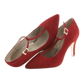 Escarpins femme rouge Caprice 24400 5 Escarpins femme rouge Caprice 24400 5