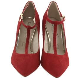 Escarpins femme rouge Caprice 24400 3 Escarpins femme rouge Caprice 24400 3