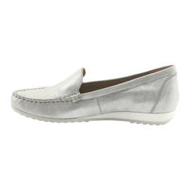 Mocassins Caprice 24211 argent gris 2 Mocassins Caprice 24211 argent gris 2