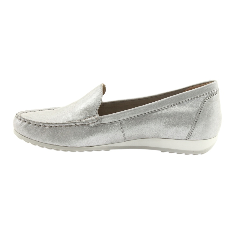 Mocassins Caprice 24211 argent gris 2 Mocassins Caprice 24211 argent gris 2