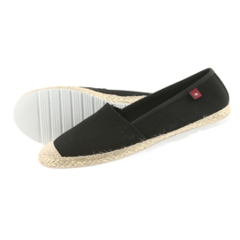 Big Star Espadrilles ballerines grandes étoiles 274727 le noir jaune 5
