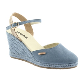 Sandales Espadrilles Big Star 274193 Bleu 1 Sandales Espadrilles Big Star 274193 Bleu 1