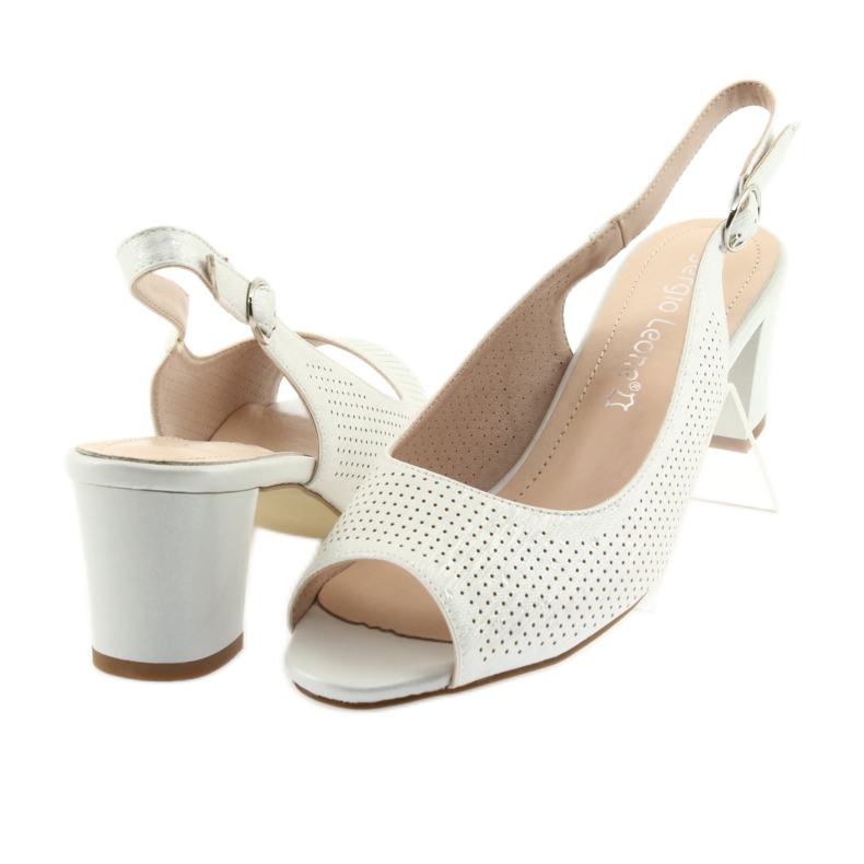 Sandales sur le poste de Sergio Leone 794 argent gris 4 Sandales sur le poste de Sergio Leone 794 argent gris 4