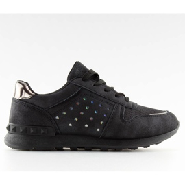 Noir Chaussures de sport pour femme SU12P Black II-GAT le noir 2