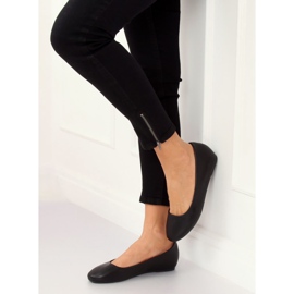 Ballerines compensées noires 7849-P Noir le noir 1