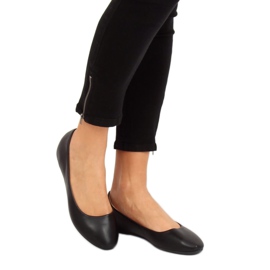 Ballerines compensées noires 7849-P Noir le noir 3