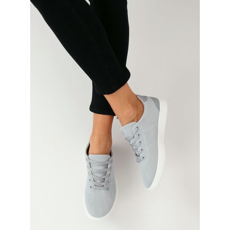 Baskets femme grises 7062-Y Gris 2