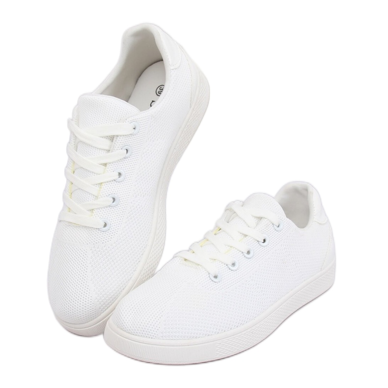 Baskets femme blanches 7062-Y Blanc 1