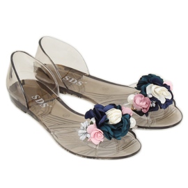 Ballerines Meliski noires 7620-PL Noir le noir 2