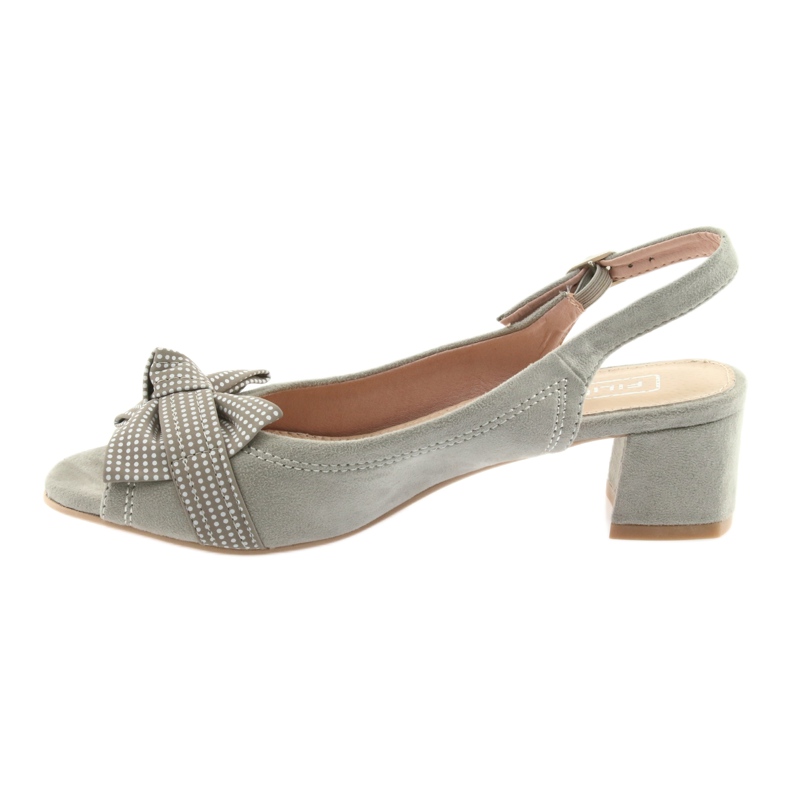 Sandales noeud Filippo 788 gris / pois 2 Sandales noeud Filippo 788 gris / pois 2