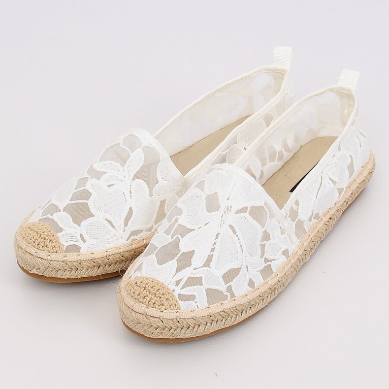 Espadrilles Ajourées Blanc 68-130 Blanc II-GAT 2