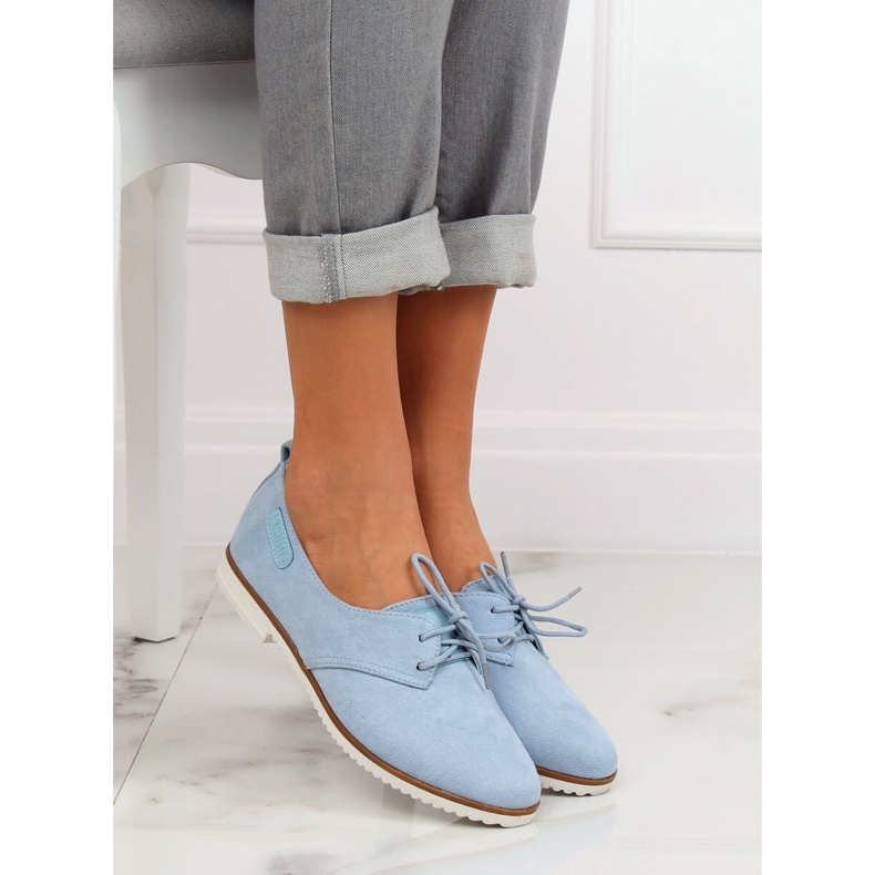 Bleu Mocassins femme bleu 6907-BL Bleu 1