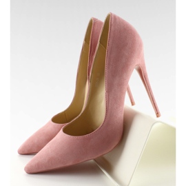 Talons hauts en daim classique 5005 Rose II-GAT 3