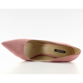 Talons hauts en daim classique 5005 Rose II-GAT 5