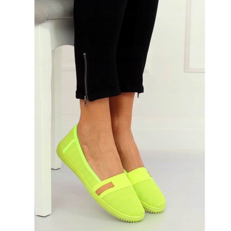 Ballerines jaunes pour femmes XJ-2959 Jaune 2