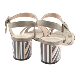 Sandale décorative talon Filippo 818 beige 6 Sandale décorative talon Filippo 818 beige 6