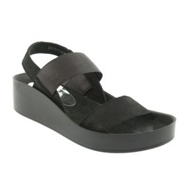 Sandales profilées noires Filippo 767 le noir 1