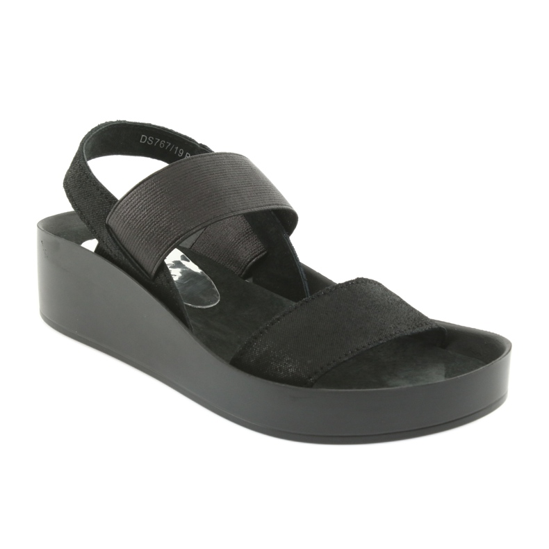 Sandales profilées noires Filippo 767 le noir 1 Sandales profilées noires Filippo 767 le noir 1