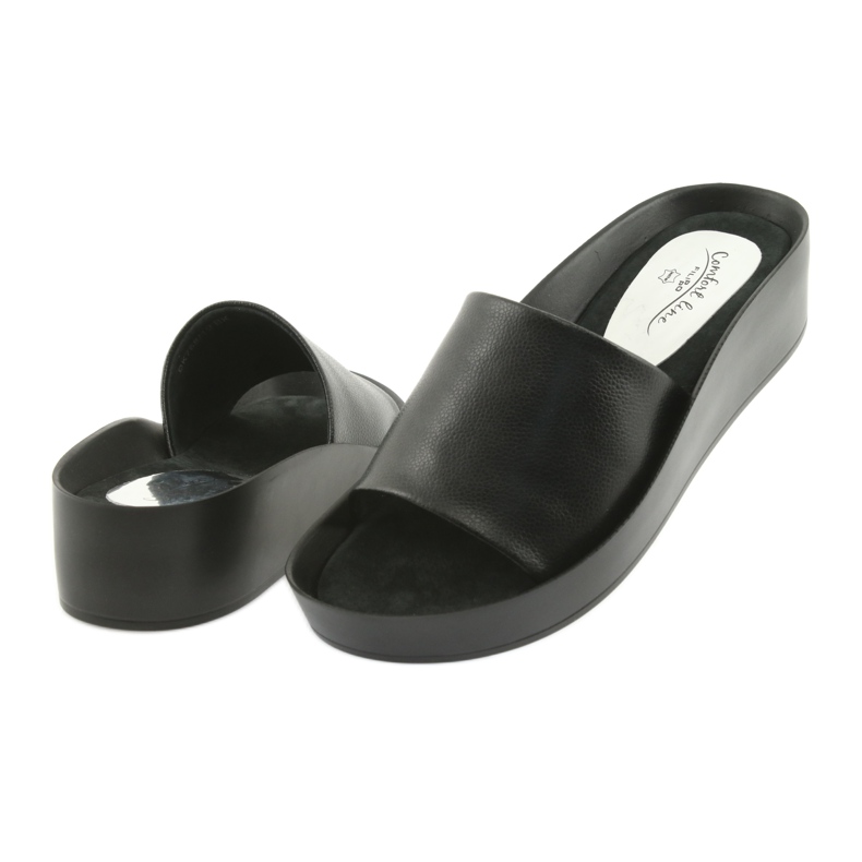 Chaussons profilés noirs Filippo 768 4