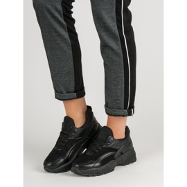 Baskets à enfiler noir 2