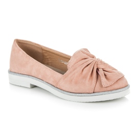 Vices Chaussures en daim avec décorations scintillantes rose 3