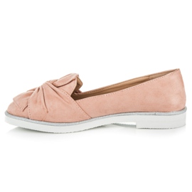 Vices Chaussures en daim avec décorations scintillantes rose 4