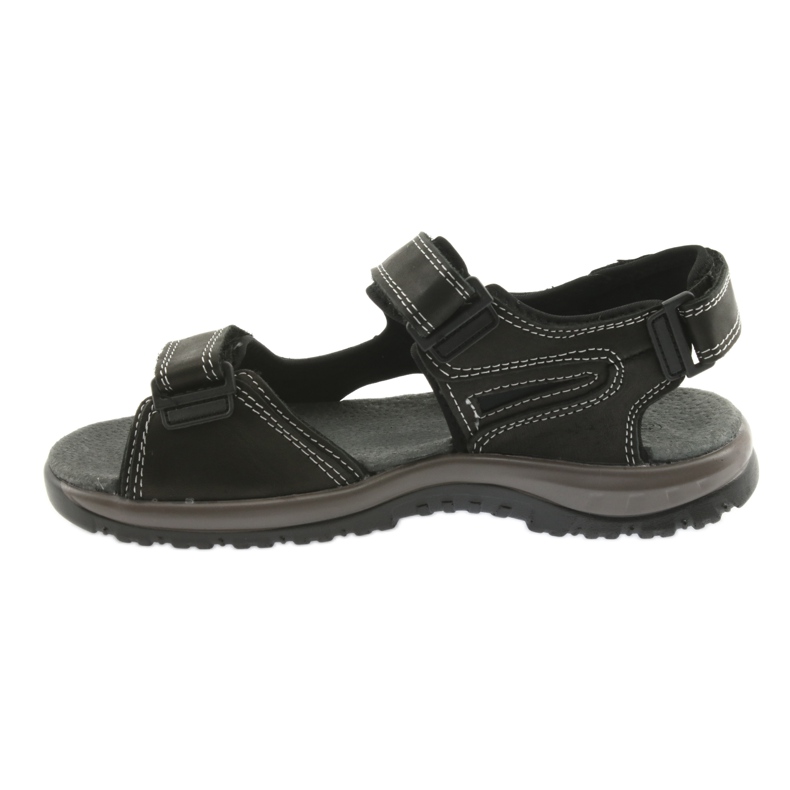 Sandales velcro light EVA DK fond noir le noir 2