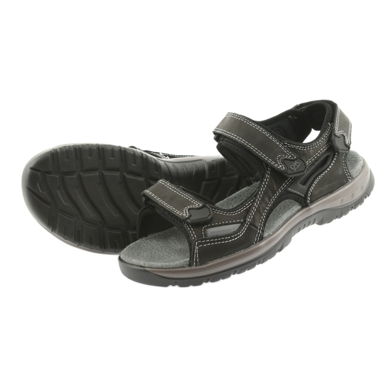Sandales velcro light EVA DK fond noir le noir 4