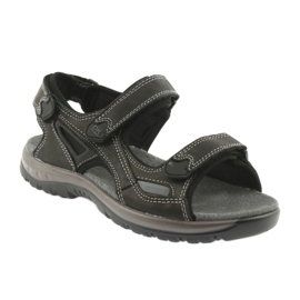Sandales velcro light EVA DK fond noir le noir 1