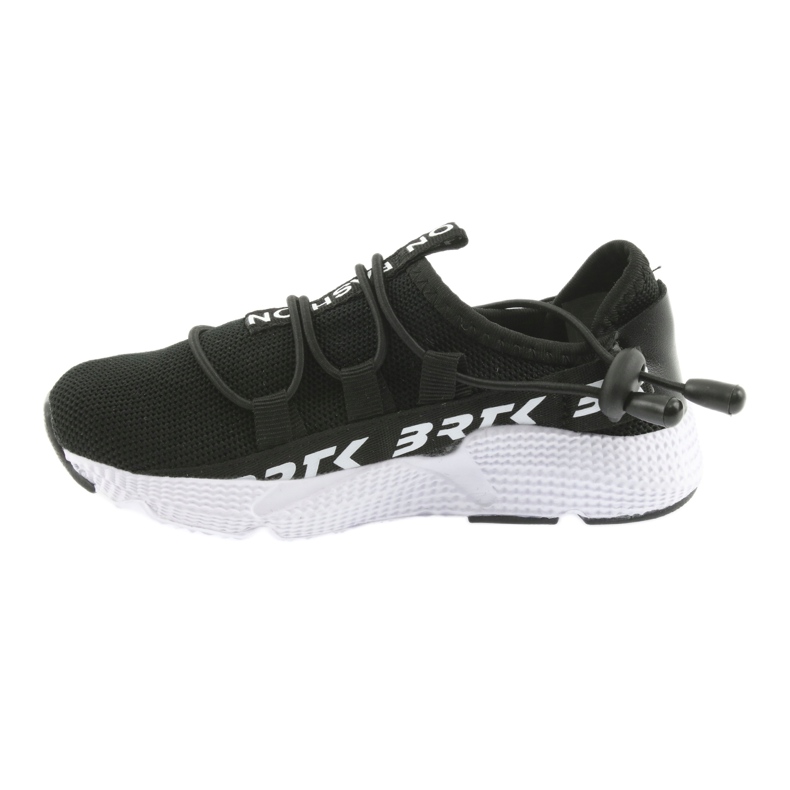 Bartek chaussures de sport noires 55109 semelle intérieure cuir blanc 2