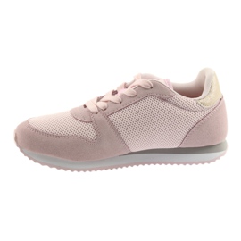 Lt.pink American Club FH10 chaussures de sport jaune rose 2