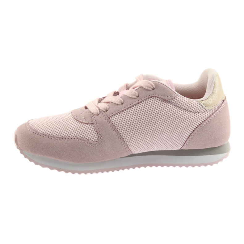 Lt.pink American Club FH10 chaussures de sport jaune rose 2