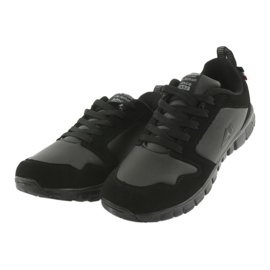 American Club Chaussures sportives américaines FH16 Black noir 3