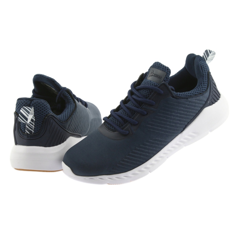 American Club Chaussures de sport American FH08 bleu marine 4