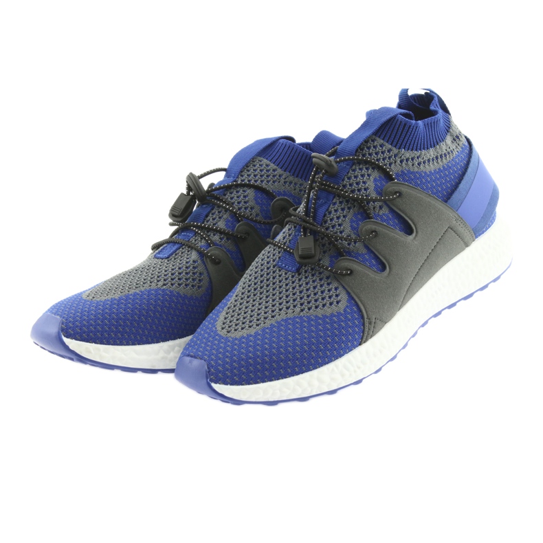 Chaussures enfants Befado 516Y029 bleu gris 3