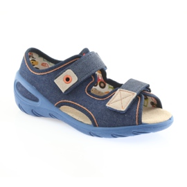 Befado chaussures pour enfants pu 065P126 bleu bleu marine 2