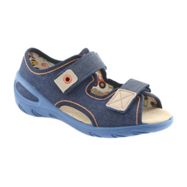 Befado chaussures pour enfants pu 065X126 brun bleu marin 1 Befado chaussures pour enfants pu 065X126 brun bleu marin 1