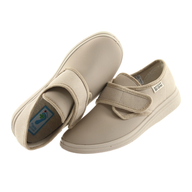Befado chaussures femme pu 036D024 Dr.Orto beige 5