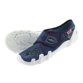 Chaussures pour enfants Befado 273Y242 le noir rouge bleu marin 5