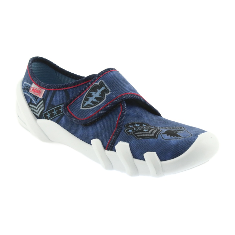 Chaussures pour enfants Befado 273Y242 le noir rouge bleu marin 1